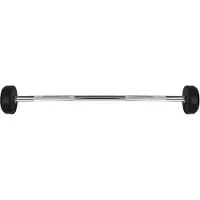 HMS Barre de musculation caoutchouc GSG25