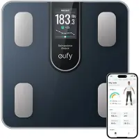 Eufy Balance intelligente Anker C20, écran TFT, Bluetooth, 16 mesures, IMC, noir