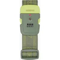 American Tourister Sangle d'arrimage accessoires de voyage Luggage Belt TSA Olive / Lime kaki