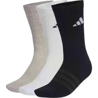 Adidas Chaussettes de sport 'Ess' greige / noir / blanc