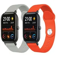 Beline pasek Watch 20mm Everyday pomarancz orange (20 mm, Matières plastiques, Silicone), Sangles de montre, Orange