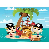 Bluebird Puzzle Puzzle Le Trésor des Pirates - 26 à 50 pièces