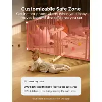 MOMCOZY Babyphone vidéo BM04 5,5 pouces