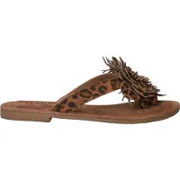 Lazamani Nomi Teenslippers - Middelbruin - Maat 39
