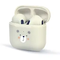GMB Audio BT TWS in-ears "Ourson (3 h, Filaire, Sans fil), Écouteurs, Blanc