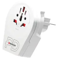 Skross World To Europe Usb + Usb-c Pd 20w Prise De Voyage