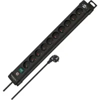 Brennenstuhl , multiprise avec 10 raccordements Premium-Line 3m, noir