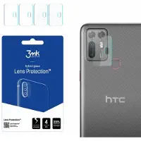 3MK Lens Protect HTC Desire 20 Ochrona na obiektyw aparatu 4szt (4 pcs, HTC Desire 20+), Téléphone portable : film de protection, Transparent