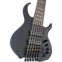 Sire Marcus Miller M6H 6-String Sandblasted Black basse électrique 6 cordes sans tête avec housse