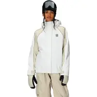 686 - Veste imperméable et coupe-vent - W Hologram Shell Jacket White Colorblock pour Femme - Taille XS - Blanc