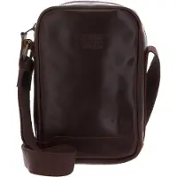 Buckle up BUCKLE & SEAM sac à épaule bandoulière sac à épaule Runner Crossbody Bag Brown / Blu brun