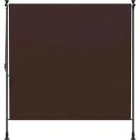 vidaXL Store d'extérieur , marron, 120 x 270 cm