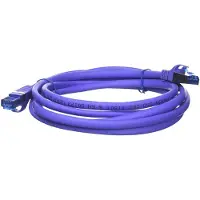 Logilink Câble patch, Cat. 6A, S/FTP, 2,0 m, violet