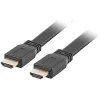 Lanberg CABLE HDMI LANBERG MACHO/MACHO V2.0 4K PLANO 1.8M NEGRO