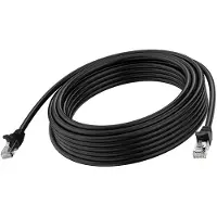 Vision TC 3MCAT6A/BL câble réseau Noir 3 m Cat6a U/UTP (UTP)
