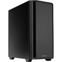 Chieftec Boîtier d'ordinateur - - AZ-01B-OP - Mini Tour - Noir - Insonorisant - Ventilateur PWM 120mm