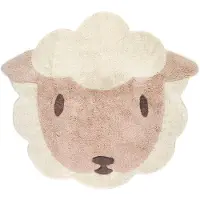 Nattiot TAPIS LOLHO Tapis Enfant Mouton 100x110