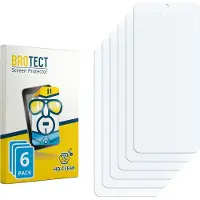 BROTECT Protection Clair (6 pcs, Xiaomi Redmi 3 Pro), Téléphone portable : film de protection, Transparent