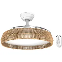 Taurus Ventilateur de plafond Polar Nature 30 W Beige