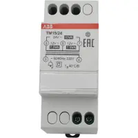 ABB Transformateur de sonnerie TM15/24 15VA 24VAC (2CSM228745R0802)