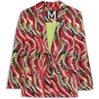 Lola Casademunt Blazer crème / olive / rouge vif / noir