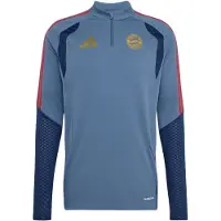 Adidas T-Shirt fonctionnel 'FC Bayern München 26/27' bleu marine / opal / or / rouge cerise