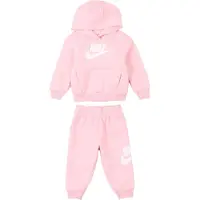 Nike Survêtement 'CLUB FLEECE' rose clair / blanc