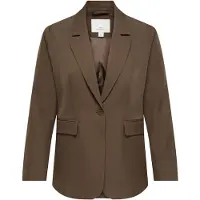 ONLY Carmakoma Blazer 'CARVictoria' marron