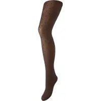 Pieces Collants 'PCNew Nikoline' chocolat / brun foncé