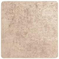 vidaXL Tapis de couloir MARSA Beige 100 x 100 cm Polyester et PVC
