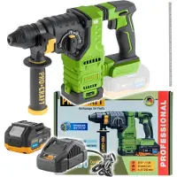 Procraft Marteau perforateur sans fil PHA30-1B SDS Plus