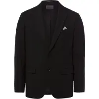 Finshley & Harding Veste de costume noir / blanc