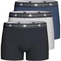 Impetus Boxers bleu foncé / gris clair / noir