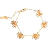 TATUUM Bracelet 'Kiwalilo' écru / or / transparent