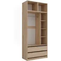 Vicco Armoire Elmo Sonoma 50x40cm Lot de 3, Model 61355