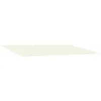 vidaXL Tissu de remplacement pour store, couleur crème, 600 x 350 cm, polyester