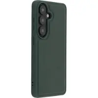 Accezz Coque arrière Edge avec MagSafe pour Samsung Galaxy S26 - Vert