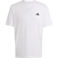 Adidas Workout Essentials Feelready 3 Stripes Short Sleeve T-shirt Blanc XL Homme