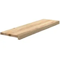 vidaXL Marches d'escalier 8 pcs non traité 90x25x2cm bois chêne massif
