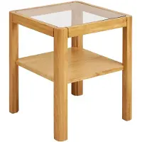 House Nordic Greta table d'angle chêne.