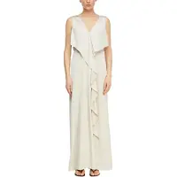 Comma Robe beige clair