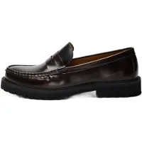Selected Cuir Mocassins Homme Marron 44
