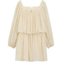 BOSS Robe-chemise 'C_Dalisa' jaune pastel