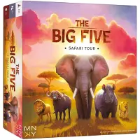 MNKY Entertainment Rebo Publishers Mnky – le jeu de société « Big Five »