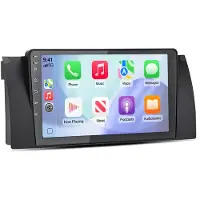 AWESAFE Radio Android 128 Go pour BMW X5 E53 1999-2006 Carplay Navigation Commandes au volant Bluetooth RDS WIFI DSP GPS DAB+