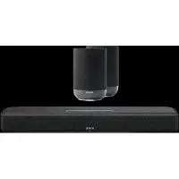 Denon Home Barre de Son 550 + Home 200 Noir (2x)