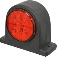 Carpoint Feu avant LED gauche rouge/blanc 67mm