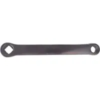 Generique Bhogal manivelle en acier sans spirale 170 mm gauche noir
