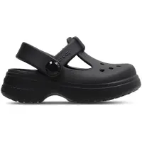 Crocs , modèle Kinder Classic Mary Jane, chaussures fermées pour enfant, unie, couleur noire, taille 20/21 EU