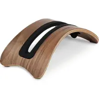 Terratec Bois Deux, Support pour notebook, Noir, Marron